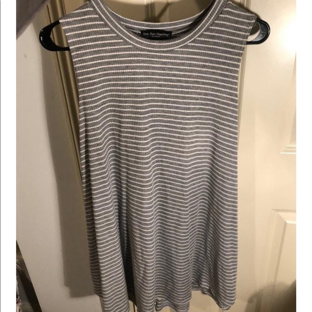 See You Monday Choker Dress